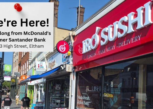 Sushi Eltham Has a Brand-New Home
